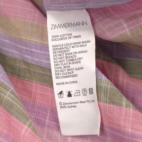 Zimmermann Poppy Asymmetrical Frill Dress - Picture 11 of 15